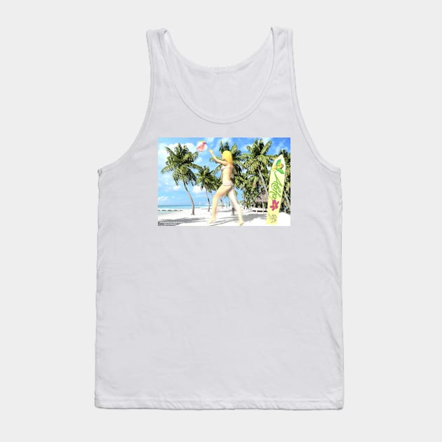 Aloha 3 Tank Top by Andrea Matarazzo